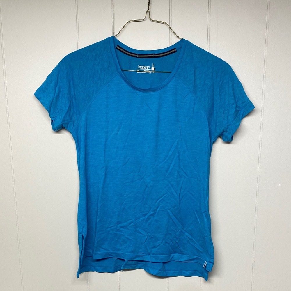 Smartwool Blue W’s Active Tee - Size M